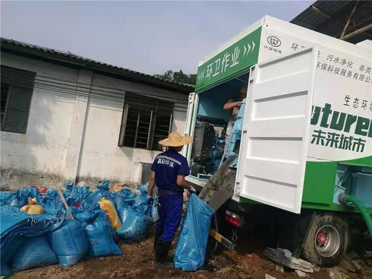 桐梓工业污泥压干处理
